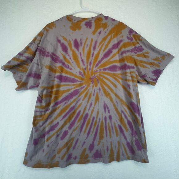 H&M Care Bears Graphic Short Sleeve T-Shirt Size Small Relaxed Fit Tie Dye - Picture 2 of 7